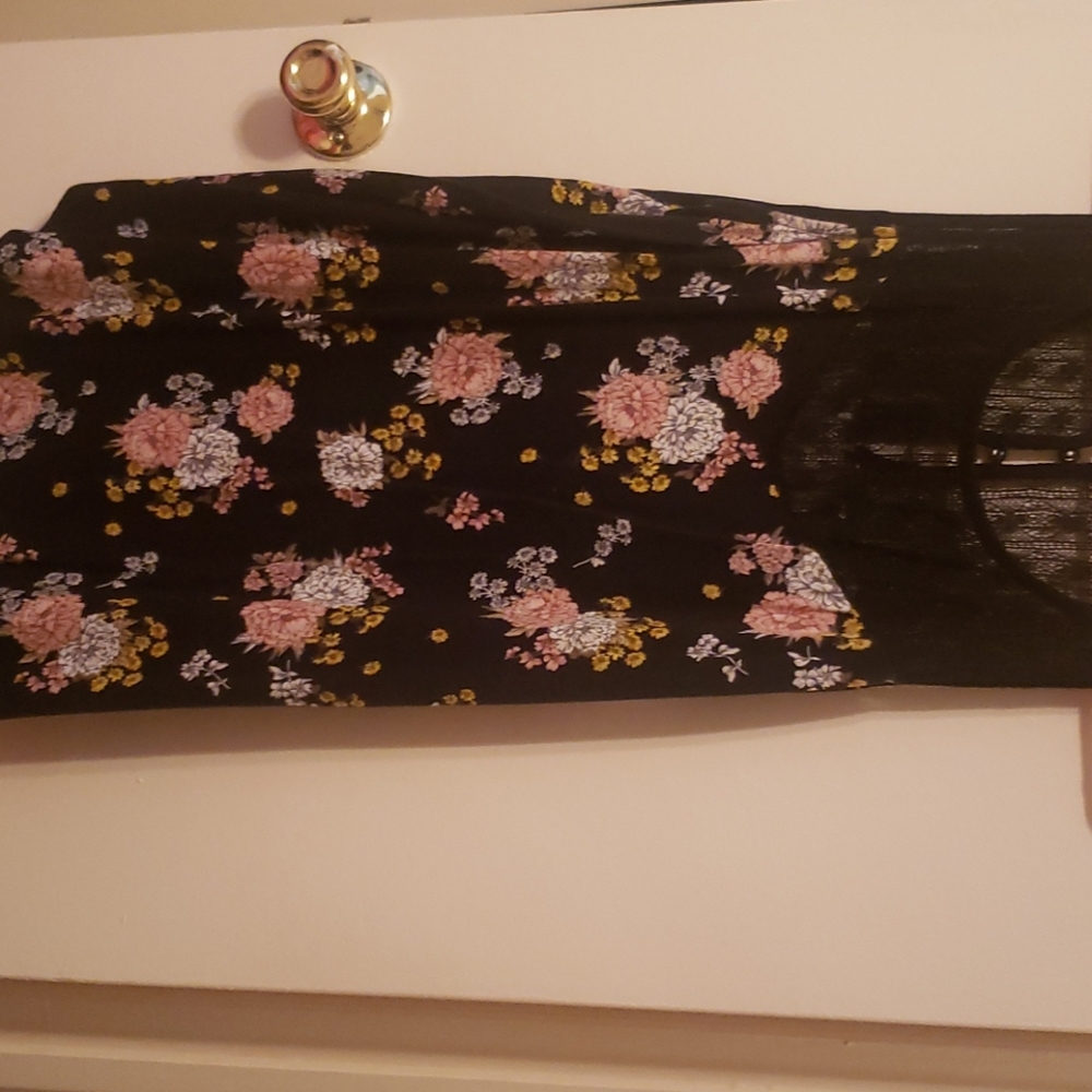 Mesh floral torrid